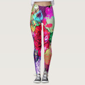 ROSEN-DESIGNER-LEGGINGS LEGGINGS (Vorderseite)