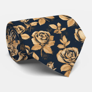 Rosen-Druck Braut-Vater Zielort Hochzeit Krawatte