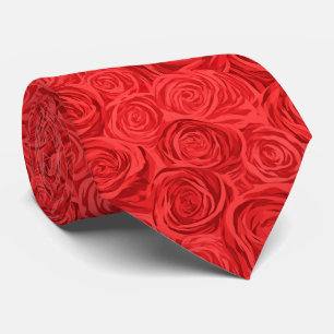 Rosen-Druck Geschäftsmann Landhochzeit Krawatte