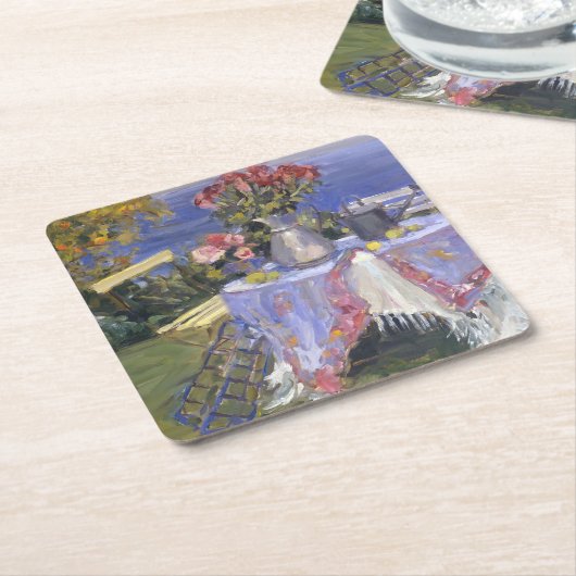 Rosen durch das Meer Rechteckiger Pappuntersetzer (angewinkelt)