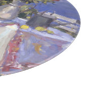 Rosen durch das Meer Schneidebrett (Ecke)