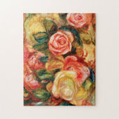 Rosen durch Pierre Auguste Renoir Puzzle (Vertikal)