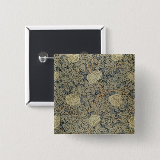 "Rosen" Entwurf Button (Vorne & Hinten)