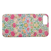 Rosen-Entwurf mit Vögeln Case-Mate iPhone Hülle (Rückseite (Horizontal))