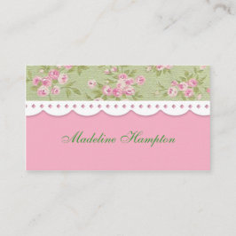 Rosen-extravagante Geschäfts-Karte Visitenkarte