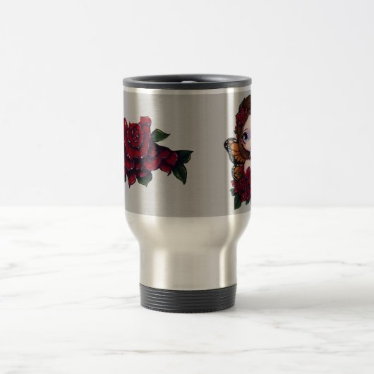 "Rosen-Fee-" Tasse (Mittel)