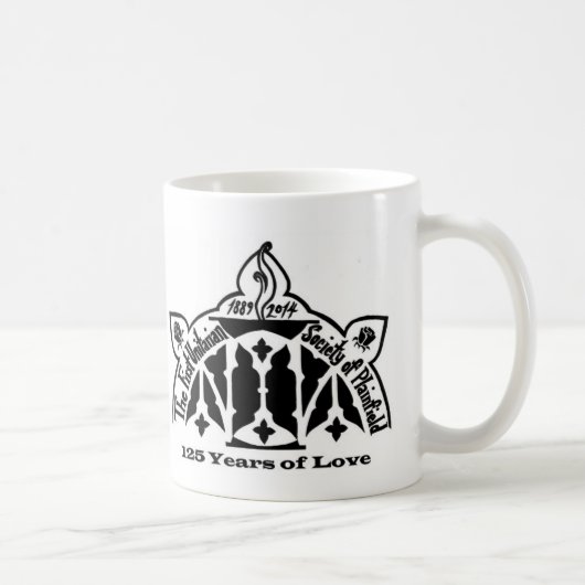 Rosen-Fenster-Kaffee-Tasse Kaffeetasse (Rechts)