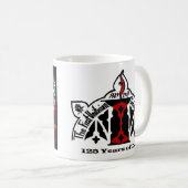 Rosen-Fenster-Kaffee-Tasse Kaffeetasse (VorderseiteRechts)