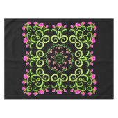 Rosen-Fiesta-Party Tischdecke (Vorderseite (Horizontal))