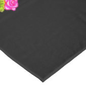Rosen-Fiesta-Party Tischdecke (Schrägansicht)