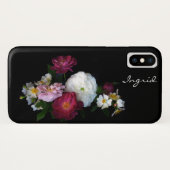 Rosen-Garten-Blumen BlumeniPhone X Fall Case-Mate iPhone Hülle (Rückseite (Horizontal))