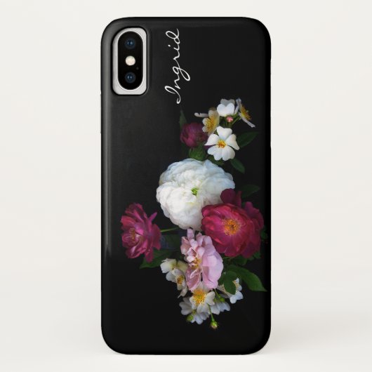 Rosen-Garten-Blumen BlumeniPhone X Fall Case-Mate iPhone Hülle (Rückseite)