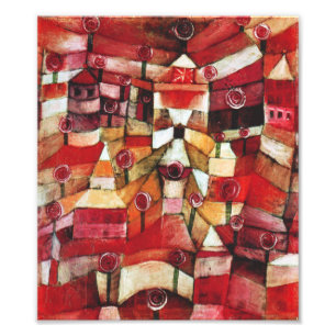 Rosen-Garten-Druck Pauls Klee Fotodruck