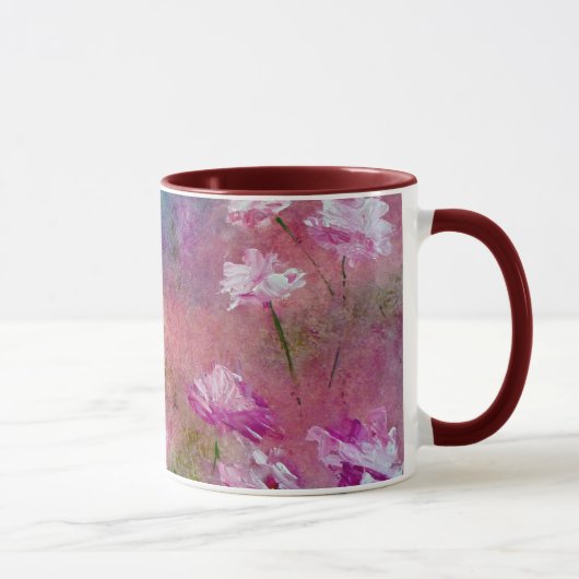 "Rosen-Garten-" feine Kunst-Impressionist-Tasse Tasse (Rechts)