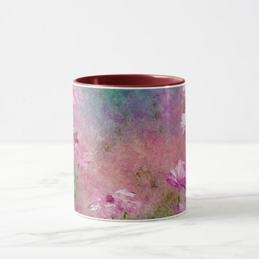 "Rosen-Garten-" feine Kunst-Impressionist-Tasse Tasse (Zentrum)