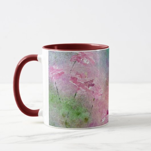 "Rosen-Garten-" feine Kunst-Impressionist-Tasse Tasse (Links)