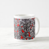 "Rosen-Garten-" Tasse (VorderseiteRechts)