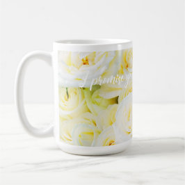 Rosen-Garten-Versprechen Kaffeetasse
