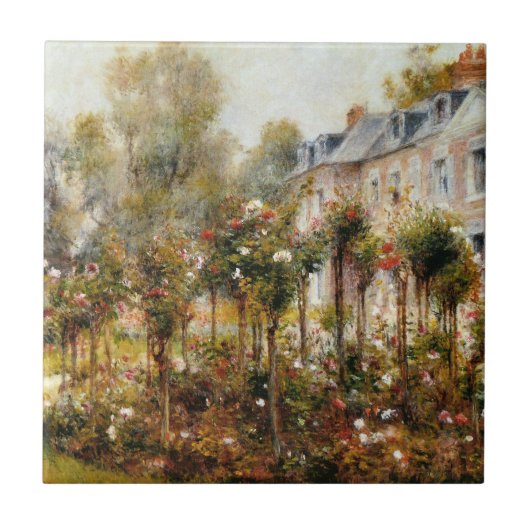 Rosen-Garten Wargemont durch Renoir Fliese (Vorderseite)