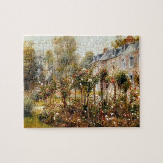 Rosen-Garten Wargemont durch Renoir Puzzle (Horizontal)
