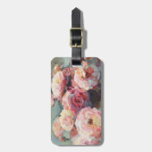 Rosen Gepäckanhänger (Vorderseite vertikal)