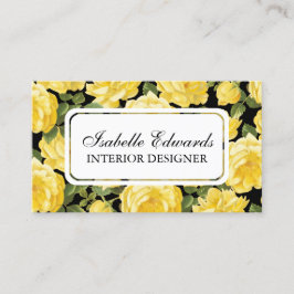 Rosen-Geschäftskarte des Blumenmusters elegent Visitenkarte