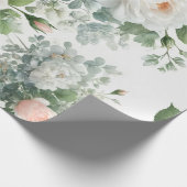 Rosen Geschenkpapier (Ecke)