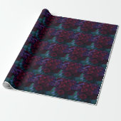 Rosen Geschenkpapier (Ungerollt)