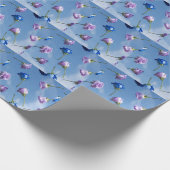 Rosen Geschenkpapier (Ecke)