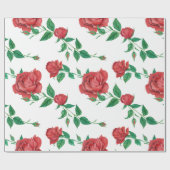 Rosen Geschenkpapier (Flach)