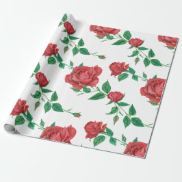 Rosen Geschenkpapier