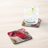 Rosen Getränkeuntersetzer (Rechte Seite)