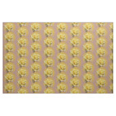Rosen-Gewebe-Gelb-Rosen-Gewebe-Baumwolle oder Poly Stoff (Fat Quarter (45,7 x 55,9 cm))