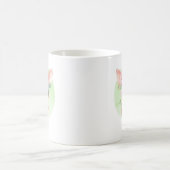 Rosen, gezüchtet und rosa kaffeetasse (Mittel)