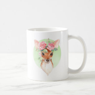 Rosen, gezüchtet und rosa kaffeetasse
