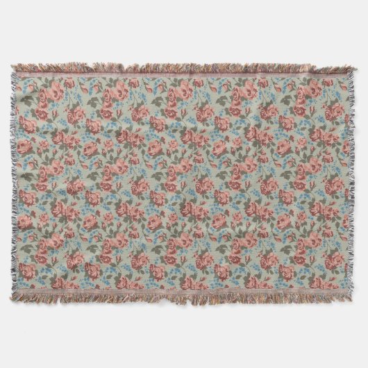 Rosen & Glockenblumen Decke (Vorderseite)
