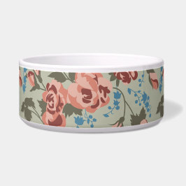 Rosen & Glockenblumen Napf