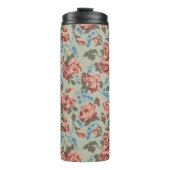 Rosen & Glockenblumen Thermosbecher (Vorderseite)