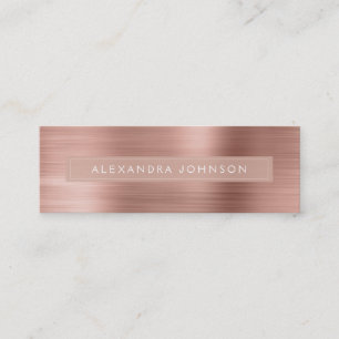 Rosen-Gold - Abschluss-Studenten-Kontakt-Karte Telefonnummerkarte