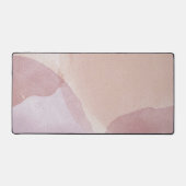 Rosen Gold Abstrakt Rosa Schreibtischunterlage (Vorderseite)