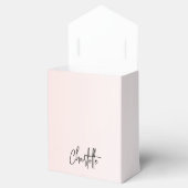 Rosen gold errush Glitzern Name elegant Danke Geschenkschachtel (Geöffnet)