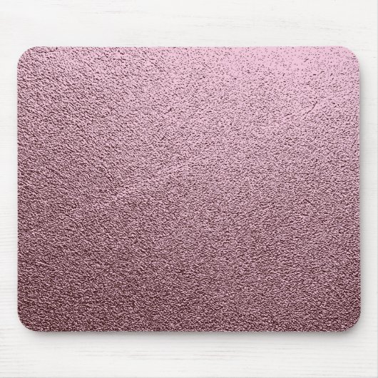 Rosen-Gold metallisch Mousepad (Vorne)