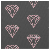 Rosen-Golddiamant Stoff (Nahaufnahme)