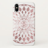 Rosen-Goldeffekt iPhone X Fall Case-Mate iPhone Hülle (Rückseite)