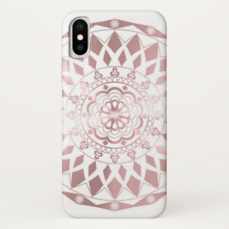 Rosen-Goldeffekt iPhone X Fall Case-Mate iPhone Hülle