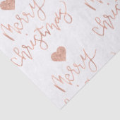 Rosen-Goldfrohe Weihnacht-Seidenpapier Seidenpapier (Detail)