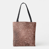 Rosen-GoldGlitzer-Taschen-Tasche Tasche (Rückseite)