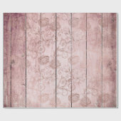 Rosen-Goldhölzerne Verpackungs-Papier-Rolle Geschenkpapier (Flach)