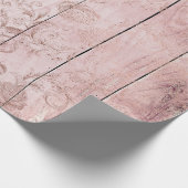 Rosen-Goldhölzerne Verpackungs-Papier-Rolle Geschenkpapier (Ecke)