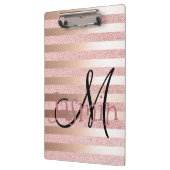 Rosen-GoldImitat Glitter& Klemmbrett (Links)